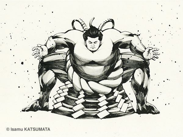 格闘画 相撲